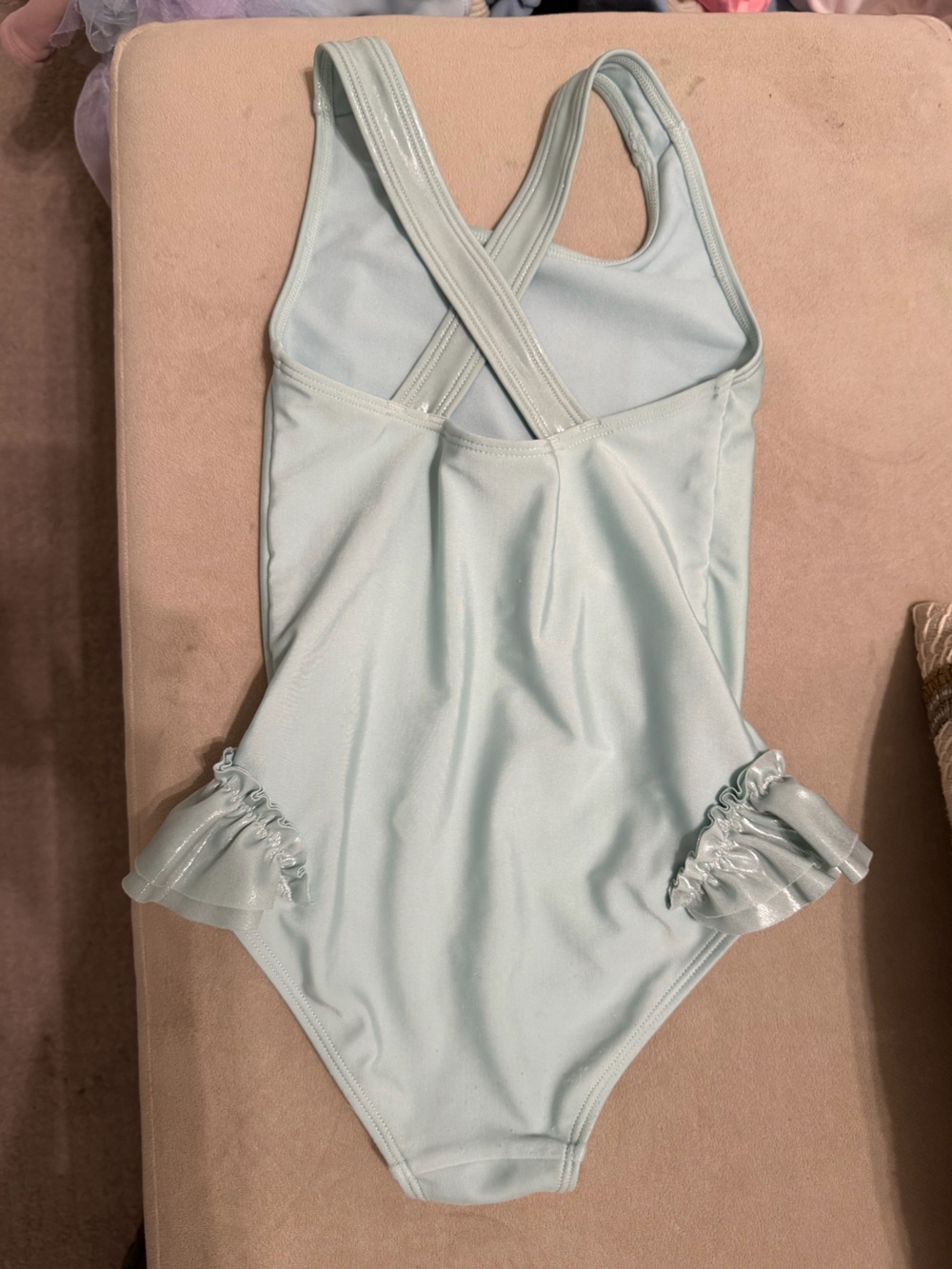 H&M Light Blue Elsa Graphic Girls' Costume Swimsuit - Picture 2 of 3